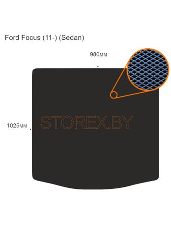 Ford Focus (11-) (Sedan) Багажник copy