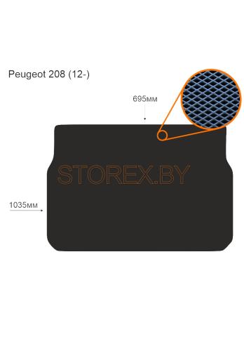 Peugeot 208 (12-) Багажник copy