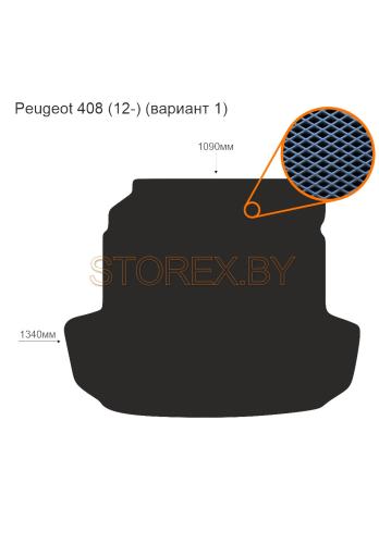 Peugeot 408 (12-) Багажник (вариант 1) copy