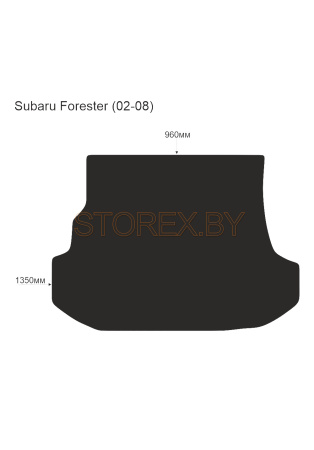 Subaru Forester (02-08) Багажник copy