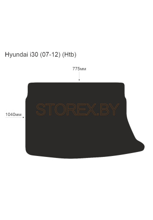 Hyundai i30 (07-12) (Htb) Багажник copy
