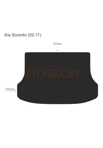 Kia Sorento (02-11) Багажник copy