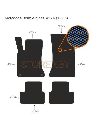 Mercedes-Benz A-class W176 (12-18) copy