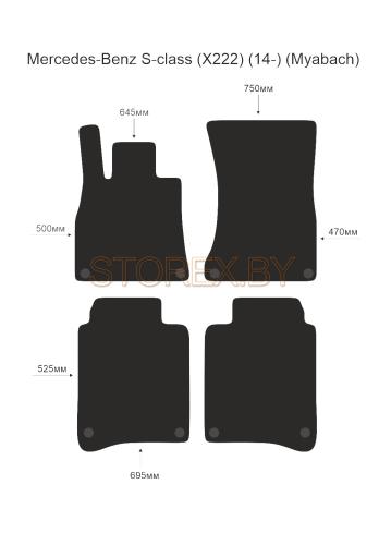 Mercedes-Benz S-class (X222) (14-) (Myabach) copy