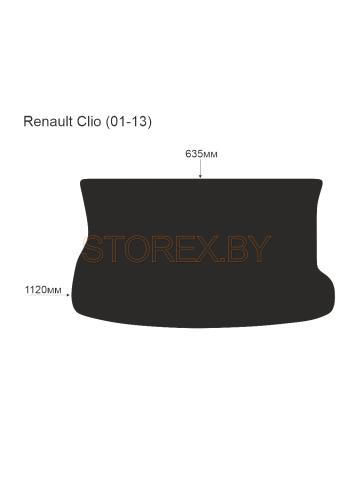 Renault Clio (01-13) Багажник copy