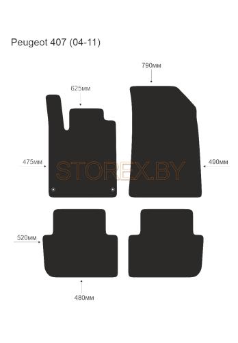 Peugeot 407 (04-11) copy