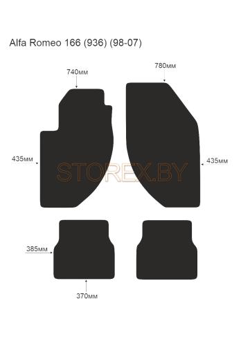 Alfa Romeo 166 (936) (98-07) copy