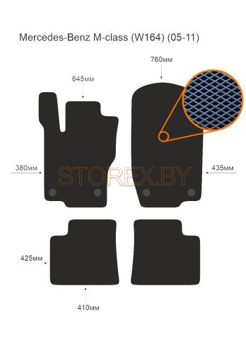 Mercedes-Benz M-class (W164) (05-11) copy