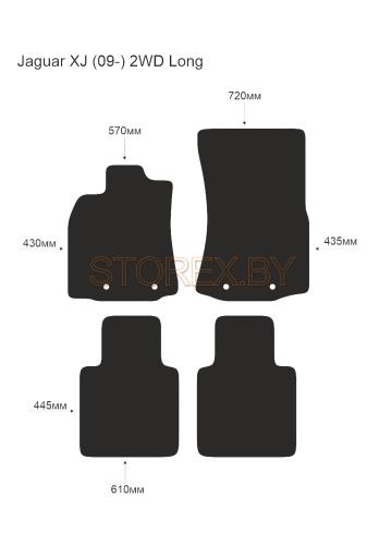 Jaguar XJ (09-) 2WD Long copy