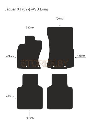 Jaguar XJ (09-) 4WD Long copy
