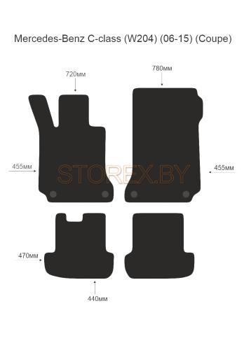 Mercedes-Benz C-class (W204) (06-15) (Coupe) copy