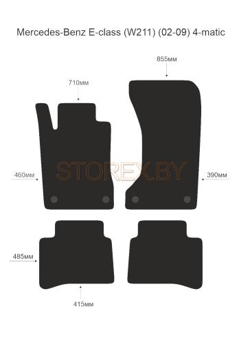 Mercedes-Benz E-class (W211) (02-09) 4-matic copy