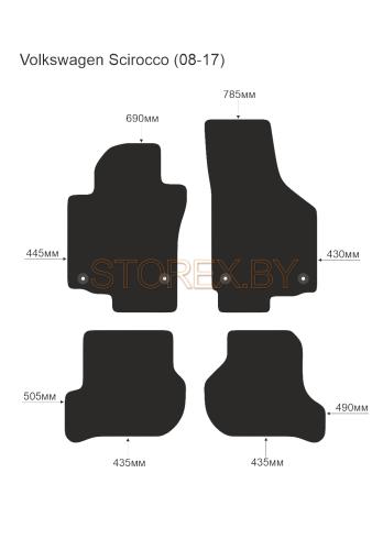 Volkswagen Scirocco (08-17) copy