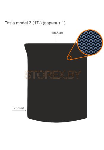Tesla model 3 (17-) Багажник (вариант 1) copy