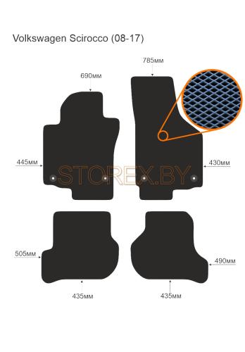 Volkswagen Scirocco (08-17) copy