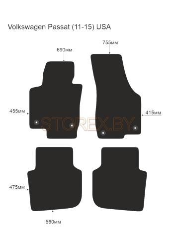 Volkswagen Passat (11-15) USA copy