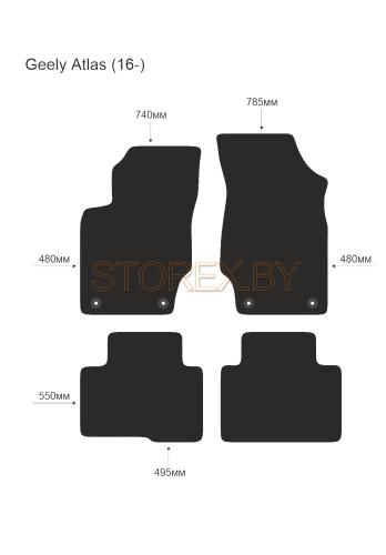 Geely Аtlas (16-) copy