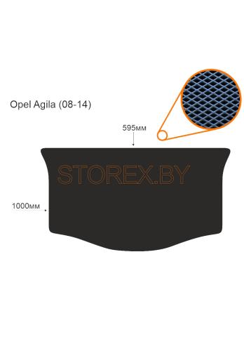 Opel Agila (08-14) Багажник copy