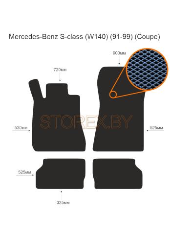 Mercedes-Benz S-class (W140) (91-99) (Сoupe) copy