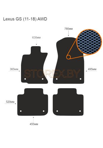 Lexus GS (11-18) AWD copy