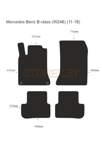 Mercedes-Benz B-class (W246) (11-18) copy