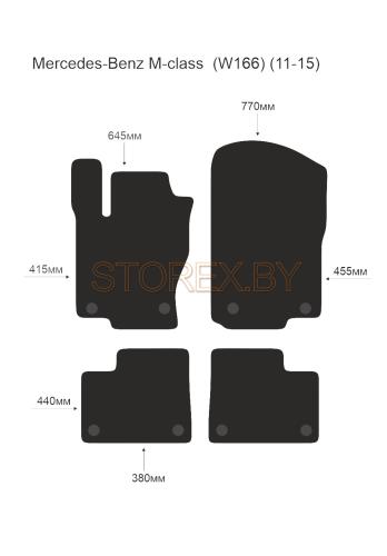 Mercedes-Benz M-class (W166) (11-15) copy