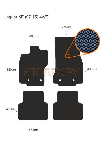 Jaguar XF (07-15) 4WD copy