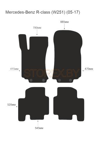 Mercedes-Benz R-class (W251) (05-17) copy