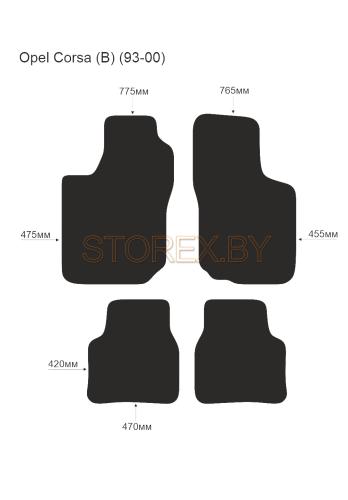 Opel Corsa (В) (93-00) copy