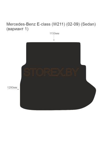 Mercedes-Benz E-class (W211) (02-09) (Sedan) Багажник (вариант 1) copy