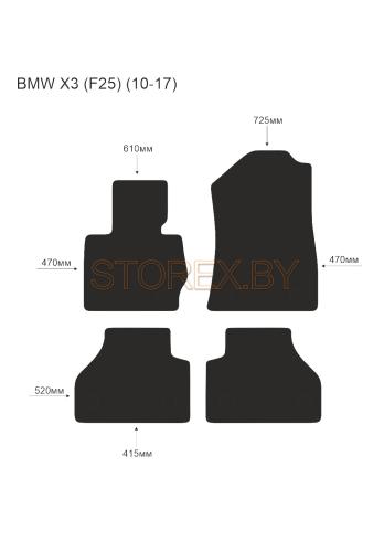 BMW X3 (F25) (10-17) copy