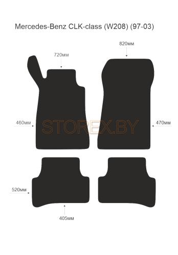 Mercedes-Benz CLK-class (W208) (97-03) copy