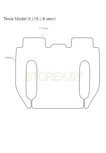 Tesla Model X (15-) Salon (6 mest)