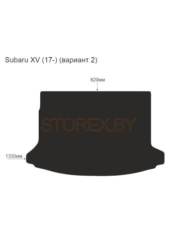 Subaru XV (17-) Багажник (вариант 2) copy