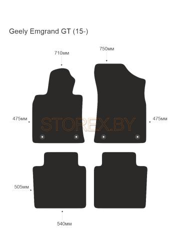 Geely Emgrand GT (15-) copy