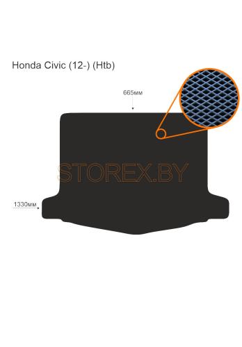 Honda Civic (12-) (Htb) Багажник copy