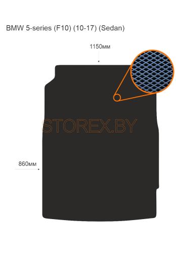 BMW 5-series (F10) (10-17) (Sedan) Багажник copy
