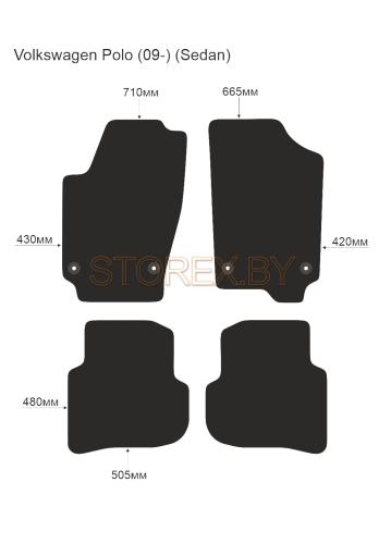 Volkswagen Polo (09-) (Sedan) copy