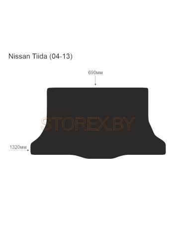 Nissan Tiida (04-13) Багажник copy
