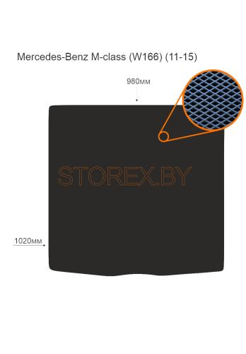 Mercedes-Benz M-class (W166) (11-15) Багажник copy