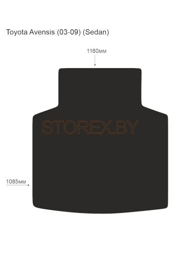 Toyota Avensis (03-09) (Sedan) Багажник copy