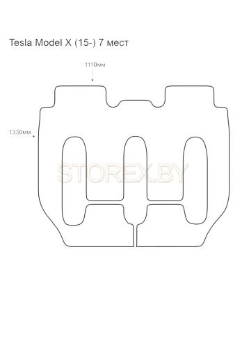 Tesla Model X (15-) Salon (7 mest)