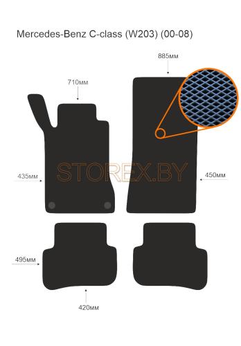 Mercedes-Benz C-class (W203) (00-08) copy