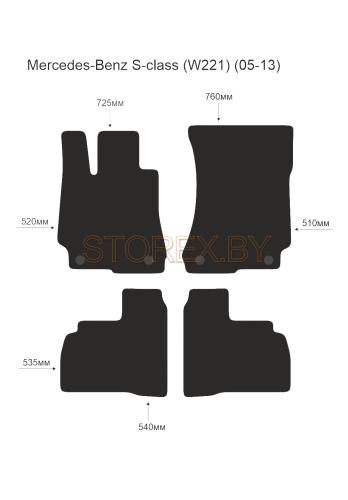 Mercedes-Benz S-class (W221) (05-13) copy