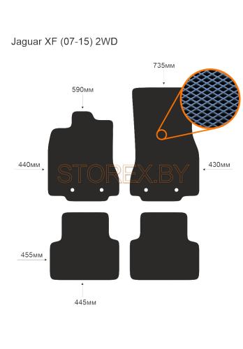 Jaguar XF (07-15) 2WD copy