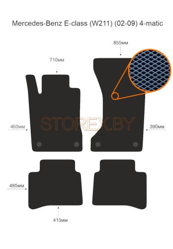 Mercedes-Benz E-class (W211) (02-09) 4-matic copy