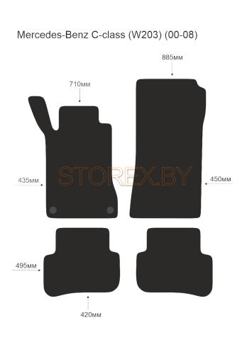 Mercedes-Benz C-class (W203) (00-08) copy