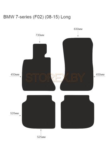 BMW 7-series (F02) (08-15) Long copy