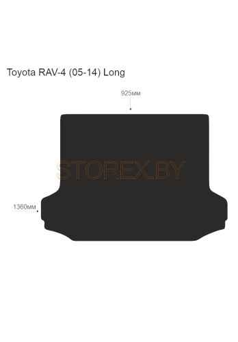 Toyota RAV-4 (05-14) Long Багажник copy