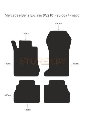 Mercedes-Benz E-class (W210) (95-03) 4-matic copy